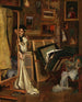 Le Psyché Mon Studio - Alfred Stevens — artwork view