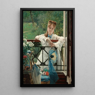 Alfred Stevens - Un Bleuet.webp