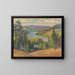 Landscape Painting in Finland - Alfred William Finch — framed artwork on a wall