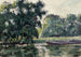Richmond, un paisaje fluvial - Alfred William Finch — vista de la obra