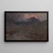 Cwm Trifaen - Alfred William Hunt — framed artwork on a wall
