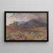 Snowdon after a hailstorm in April - Alfred William Hunt — framed artwork on a wall