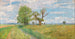 Spring landscape with stream - Alfred Zoff — artwork view
