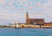 View of the cathedral in Chioggia - Alfred Zoff — artwork view