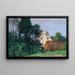 Ambiente de la tarde - Alfred Zoff — cuadro enmarcado en la pared