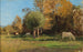 vacas pastando cerca de Langenpreising - Alfred Zoff — vista de la obra