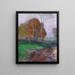 L otoño en el valle de Krems - Alfred Zoff — cuadro enmarcado en la pared