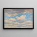 Estudio de nubes - Alfred Zoff — cuadro enmarcado en la pared