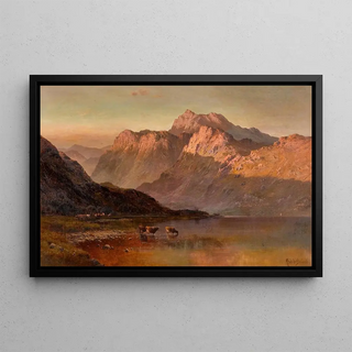 Alfred de Branski - LlynYDdinas Beddgelert North Wales.webp