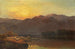 de la velada de verano en Llyn Gwynant, norte de Gales - Alfred de Bréanski — vista de la obra