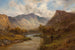 Le Tay near Dunkeld, Scotland - Alfred de Bréanski — artwork view