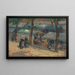 Market Day in Brittany - Alice Hogarth Nicholson — framed artwork on a wall
