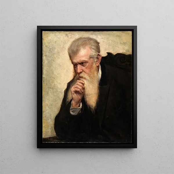 Captain Wheeler - Alice Pike Barney — framed artwork on a wall