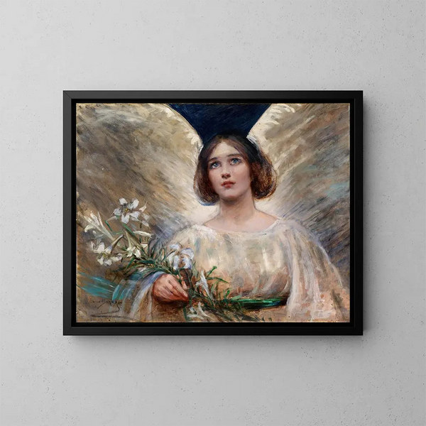 Lys de Pascua - Alice Pike Barney — cuadro enmarcado en la pared