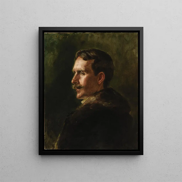 Manteau de piel de oso - Alice Pike Barney — cuadro enmarcado en la pared