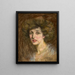 Gladys - Alice Pike Barney — cuadro enmarcado en la pared