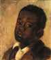 Cabeza de un niño negro - Alice Pike Barney — vista de la obra