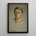 Hippolyte Thom - Alice Pike Barney — cuadro enmarcado en la pared