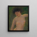En la sombra - Alice Pike Barney — cuadro enmarcado en la pared