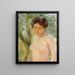 Al sol - Alice Pike Barney — cuadro enmarcado en la pared