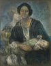 Mujer italiana con niño - Alice Pike Barney — vista de la obra