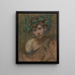 Joven Fauna - Alice Pike Barney — cuadro enmarcado en la pared
