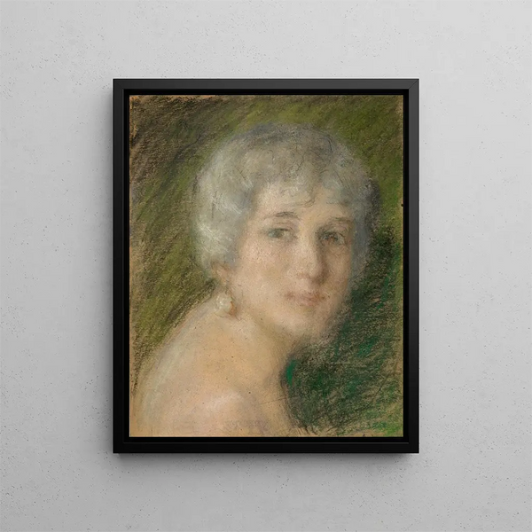 The Marquise - Alice Pike Barney — framed artwork on a wall