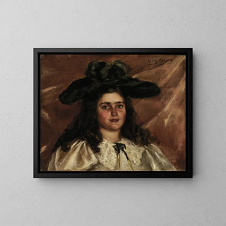 Alice Pike Barney - Laura Alice in Big Hat.webp