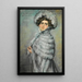 Laura Alice en gris - Alice Pike Barney — cuadro enmarcado en la pared