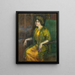 Laura Dreyfus Barney - Alice Pike Barney — cuadro enmarcado en la pared