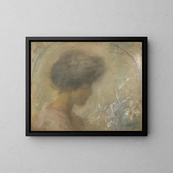Nenúfares - Alice Pike Barney — cuadro enmarcado en la pared