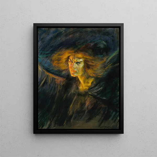 Lucifer Natalie Clifford Barney - Alice Pike Barney — cuadro enmarcado en la pared