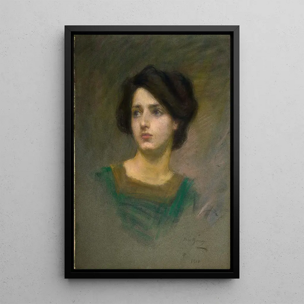 Monique - Alice Pike Barney — cuadro enmarcado en la pared