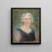 Mme Leslie Carter - Alice Pike Barney — cuadro enmarcado en la pared
