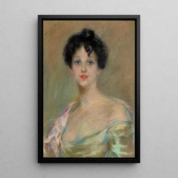 Madame Pansy Cotton - Alice Pike Barney — cuadro enmarcado en la pared