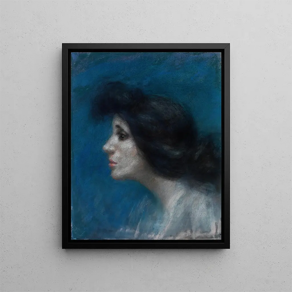 Mme Patrick Campbell - Alice Pike Barney — cuadro enmarcado en la pared