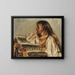 Natalie y Missal - Alice Pike Barney — cuadro enmarcado en la pared