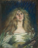Natalie a la mandolina - Alice Pike Barney — vista de la obra