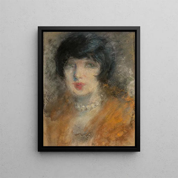 Discothèque - Alice Pike Barney — framed artwork on a wall
