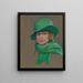 Odette Tyler Shepherd - Alice Pike Barney — cuadro enmarcado en la pared
