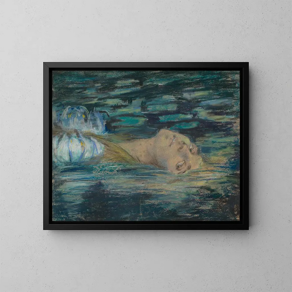 Ophelia - Alice Pike Barney — cuadro enmarcado en la pared