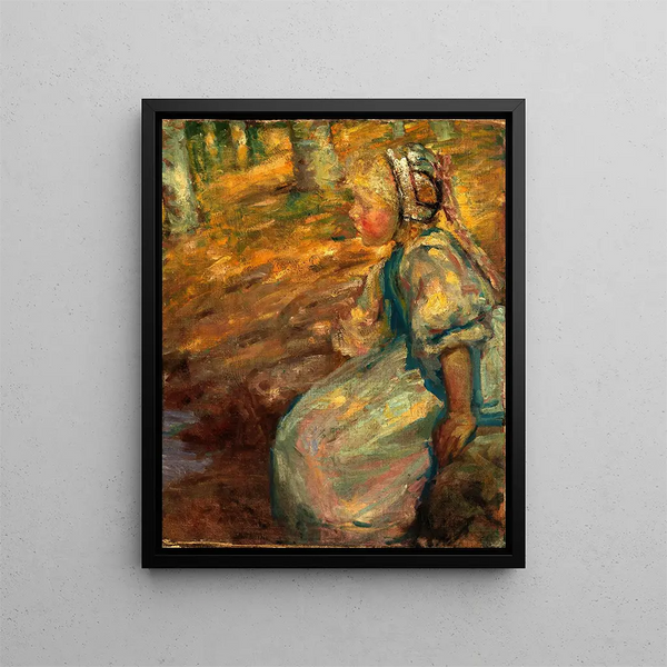 Campesino - Alice Pike Barney — cuadro enmarcado en la pared