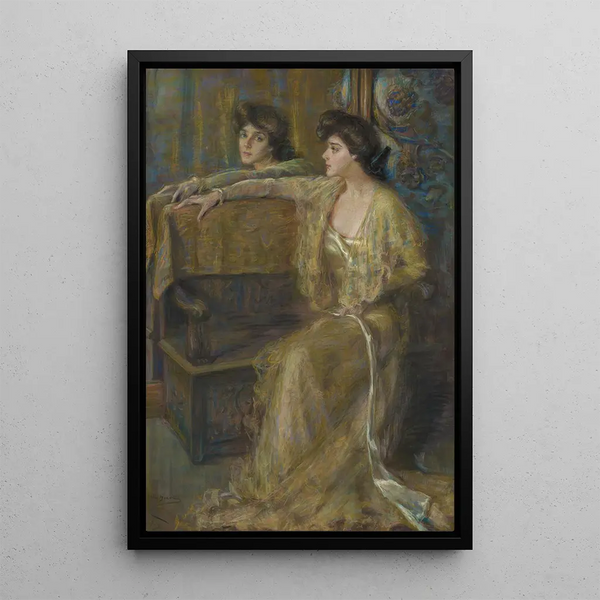 Reproduction of the painting Grace réfléchie - Alice Pike Barney