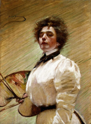 Alice Pike Barney - SelfPortrait with Palette.webp