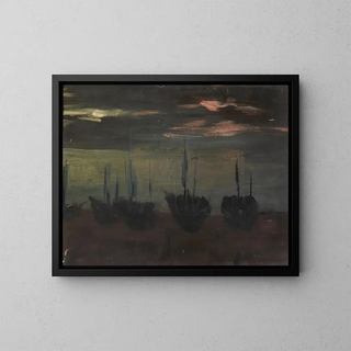 Alice Pike Barney - Ships in Moonlight.webp
