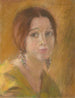 Estudio de rostro de mujer - Alice Pike Barney — vista de la obra