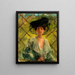The Chatelaine - Alice Pike Barney — cuadro enmarcado en la pared