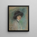 El viajero - Alice Pike Barney — cuadro enmarcado en la pared