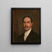 El stock blanco - Alice Pike Barney — cuadro enmarcado en la pared