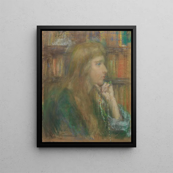 L'écrivaine Natalie Clifford Barney - Alice Pike Barney — cuadro enmarcado en la pared